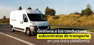 Gestión de subcontratas de transporte
