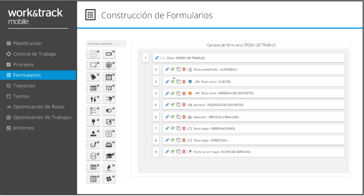 Construcción de formularios digitales